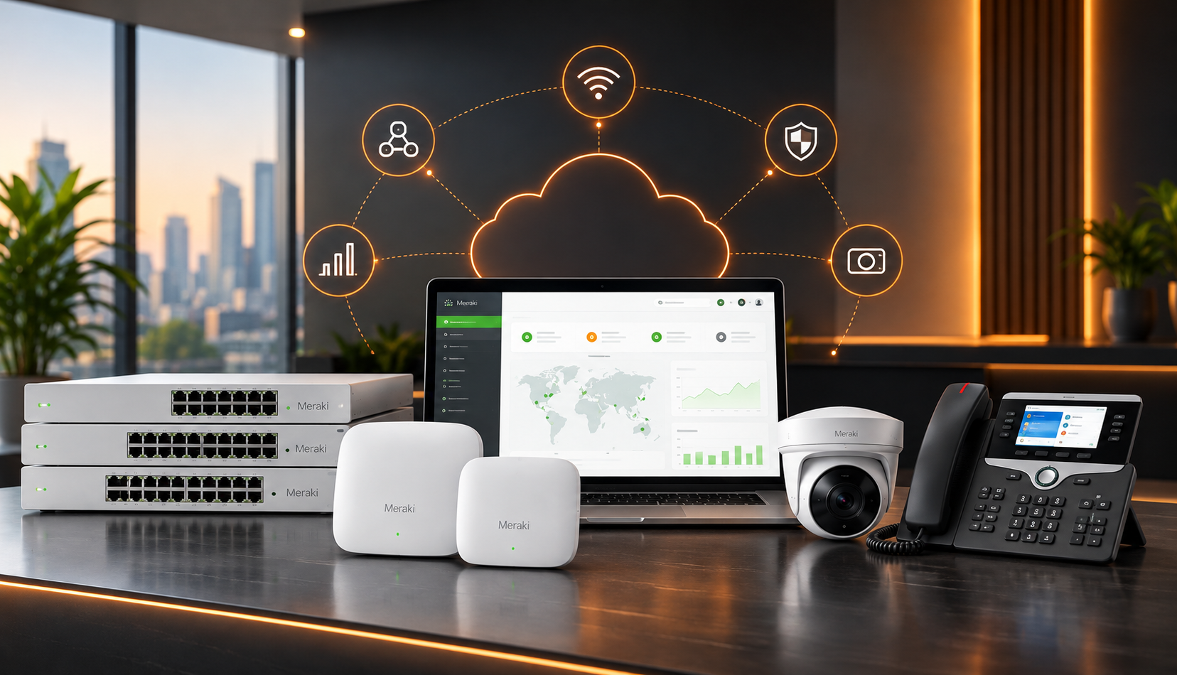 Cisco Meraki cloud IT ecosystem